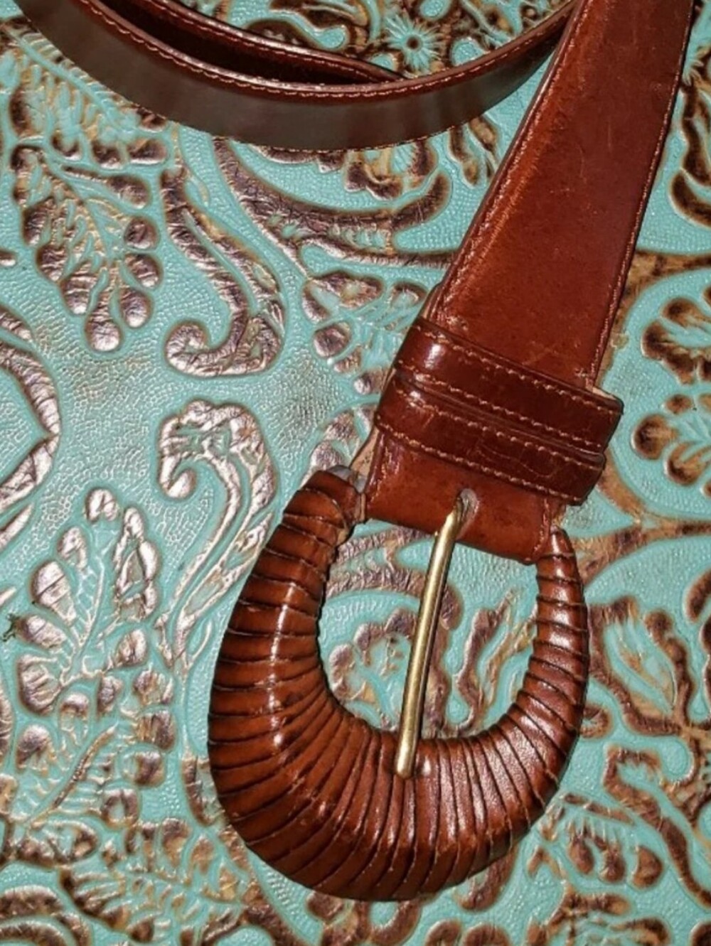 De Vecchi By Hamilton Hodge Leather Belt